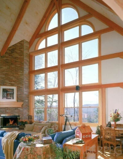 Fayston, VT (4316) window wall