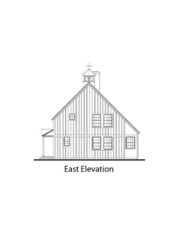 Tisbury 2000 east elevation