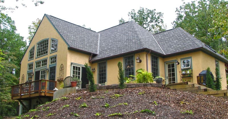 Tuscan Style Stucco Home in Virginia Tuscan Style Stucco Home in Virginia
