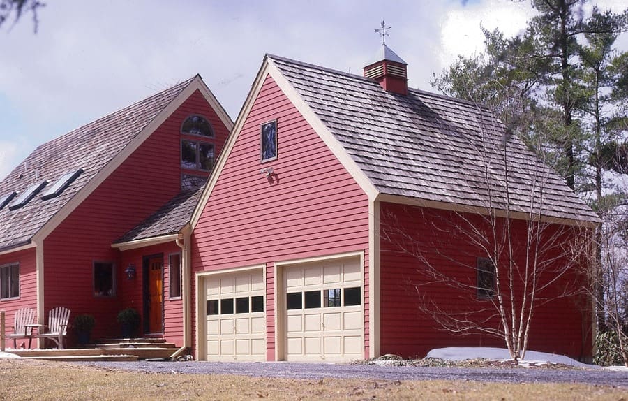 spencertown01 red barn garage with cupola