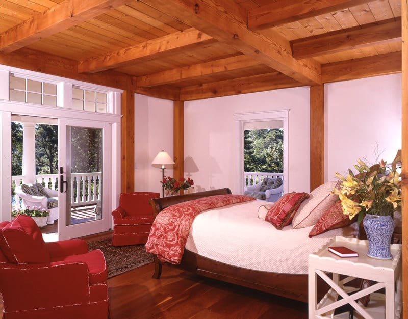 09-4753-16 cape cod post and beam bedroom