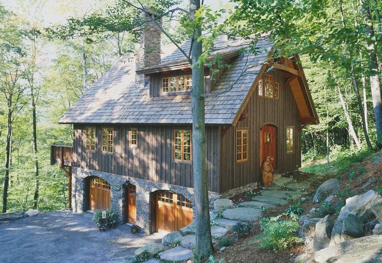 File02 post and beam cottage carriage house with shed dormer