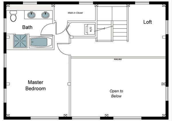 barn-home-second-floor-plan barn home second floor plan
